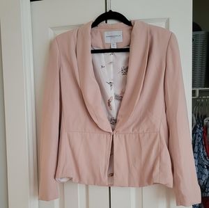 Blush pink blazer